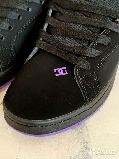 Dc Shoes Court Graffik Black Purple