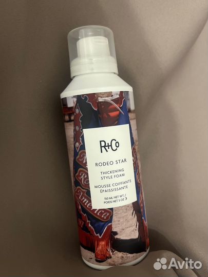 R+Co Уплотняющий мусс для объема Rodeo star