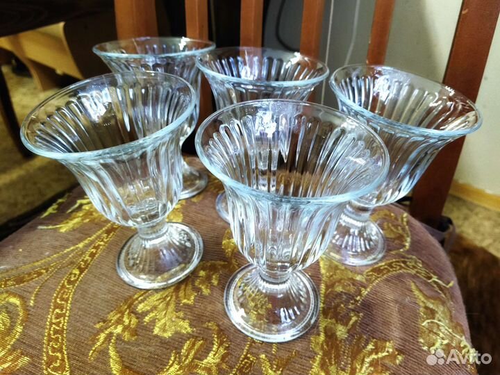 Мороженица СССР креманка ваза для мороженого