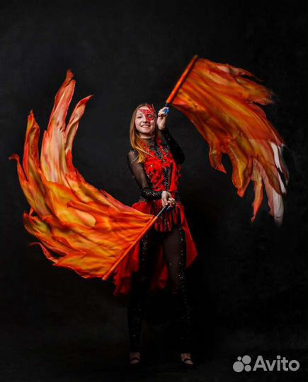 Костюмы для восточного танца Пламя и лёд