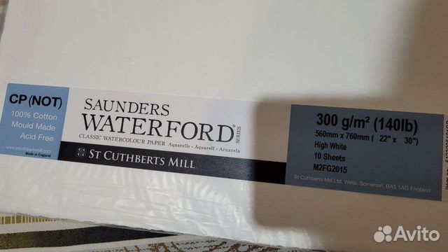 Акварельная бумага Saunders Waterford купить в Санкт-Петербурге ...