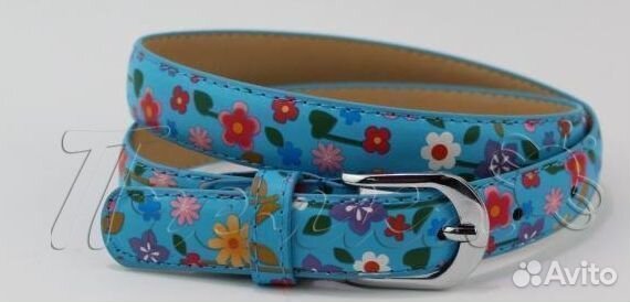 Ремень детский из искусственной кожи 27 мм