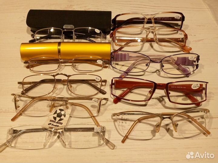 Очки с диоптриями,выбор.Плюс,минус.Мужские,женские