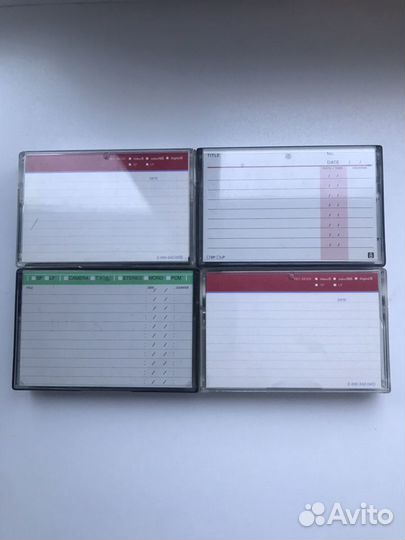 Кассета для видеокамеры Hi8, minidv, VHS-c