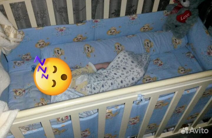 Комплект постельного белья и бортики