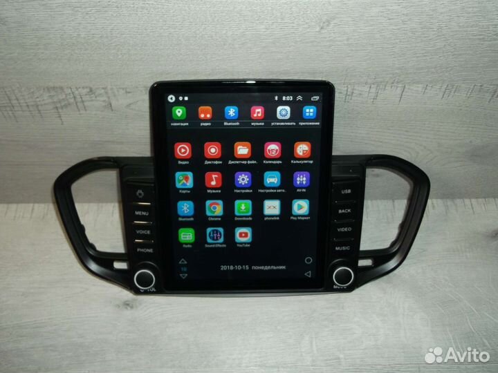 Магнитола LADA Vesta NG Tesla Android