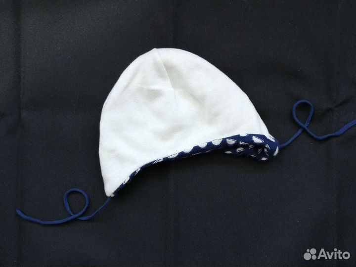 Шапка Reima Tiainen синяя на 1-2 года