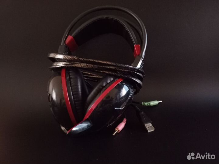 Игровые проводные наушники A4Tech Bloody G300