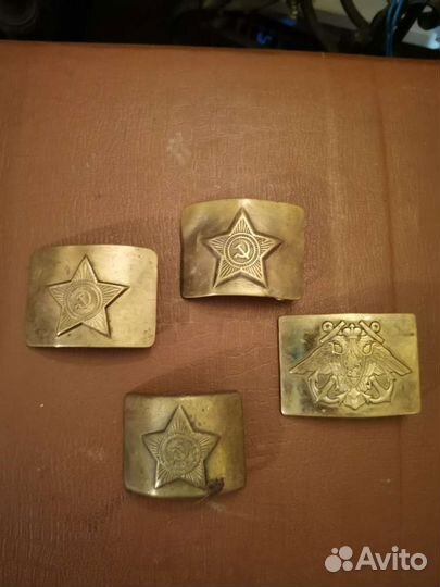 Бляха армейская ссср-4 штуки