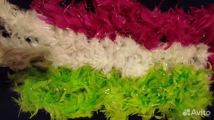 Боа из перьев