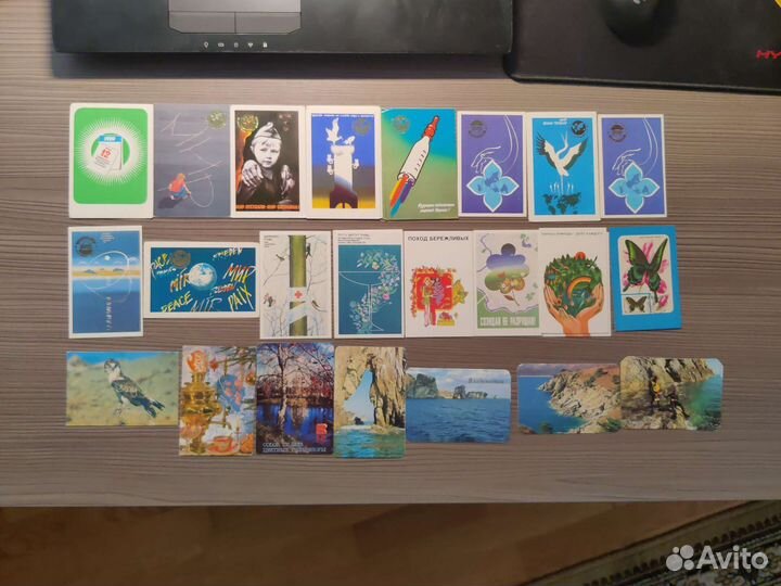 Карманные календарики СССР 1973-91гг