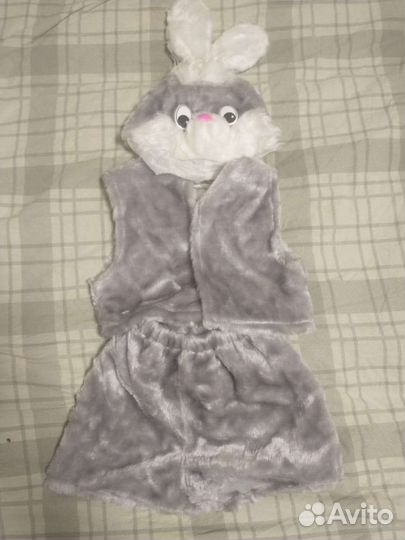 Новогодний костюм для зайчика, гнома, волка