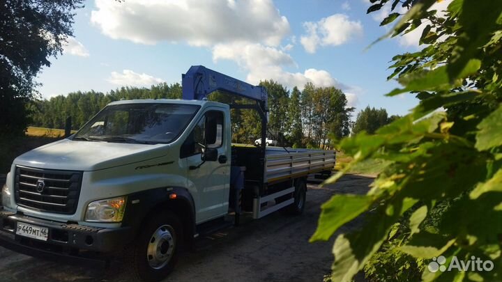 ГАЗ ГАЗон Next C41R33 с КМУ, 2018