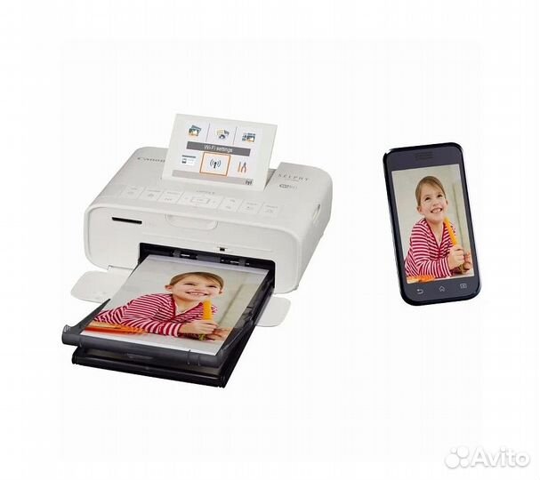 Фотопринтер Canon Selphy CP1300 White