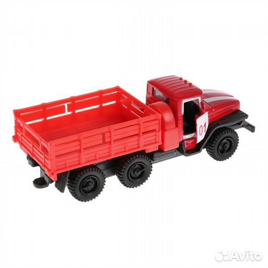 Машина Технопарк металл Урал Пожарная 12 см двери