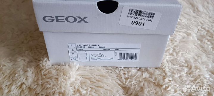 Туфли мужские geox 42