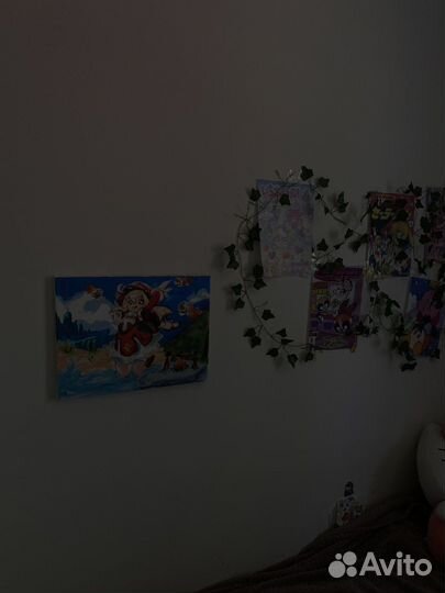 Картина геншин с Кли