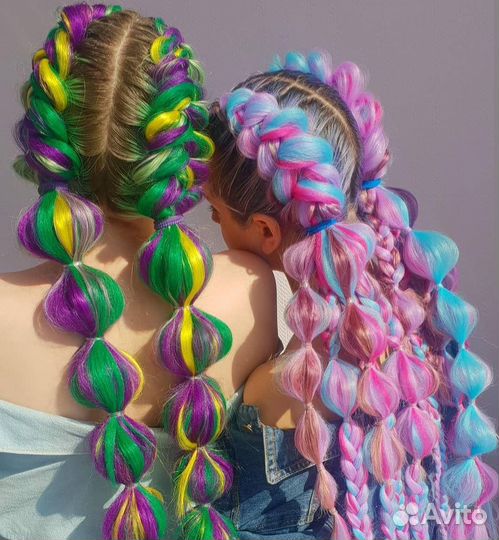 Продам локоны для причёсок и материалы для ногтей