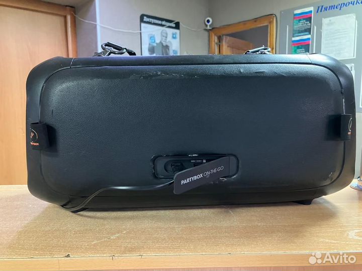 Колонка JBL PartyBox On-The-Go, 100 Вт