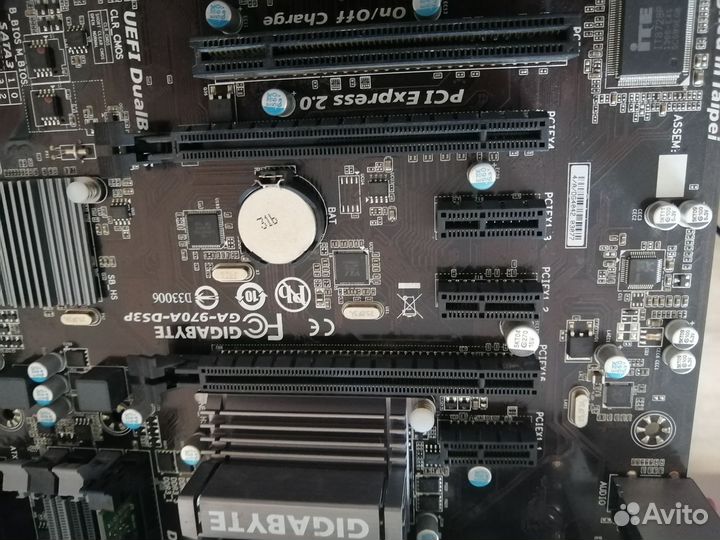 Материнская плата gigabyte GA-970A-DS3P+AMD8350