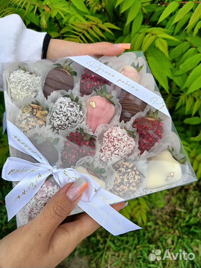 Клубника в шоколаде набор