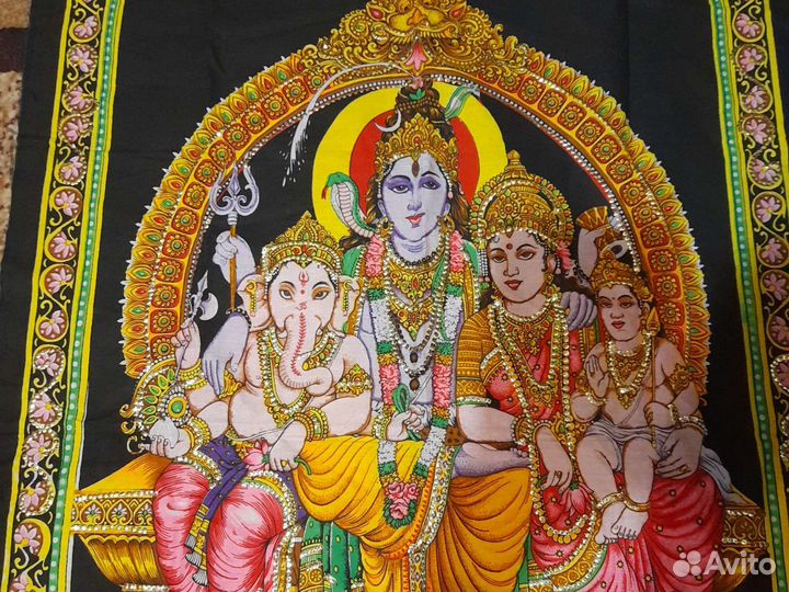 Панно из ткани