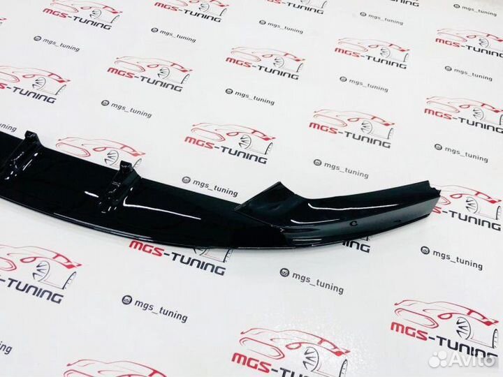 Губа переднего бампера BMW F22 M-Performance