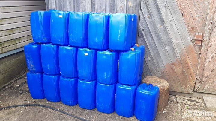Канистры пластиковые бу 30л