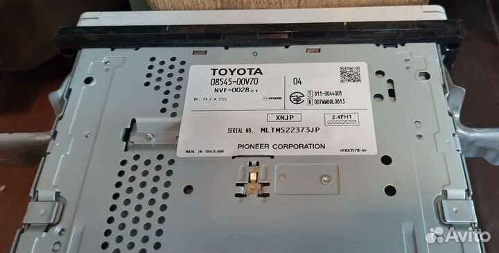 Магнитола Toyota