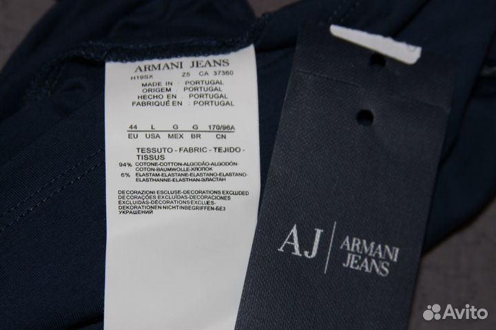 Armani: трикотажное платье новое, футболки б/у