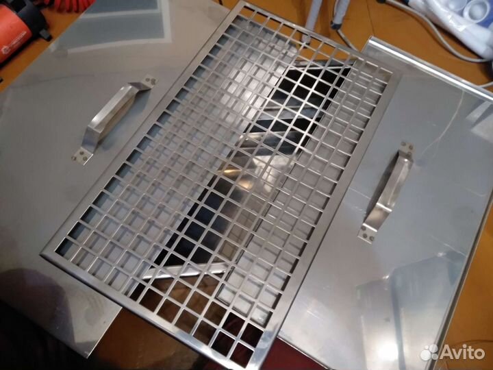 Коптильня нержавейка большая