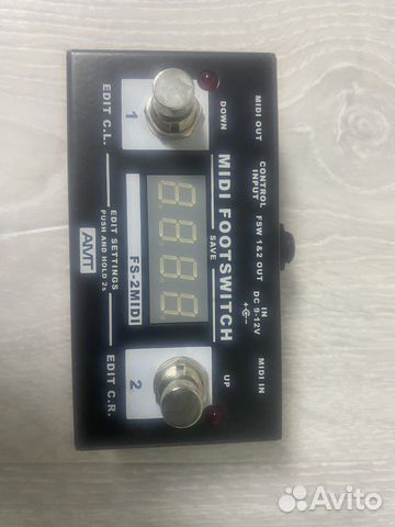 Foot-switch AMT FS-2 midi