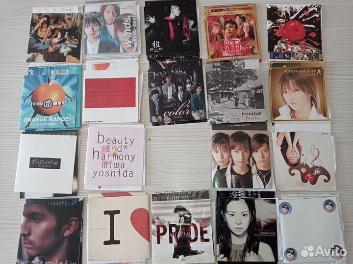 Фирменные CD окончание и Японские CD J-POP, J-rock