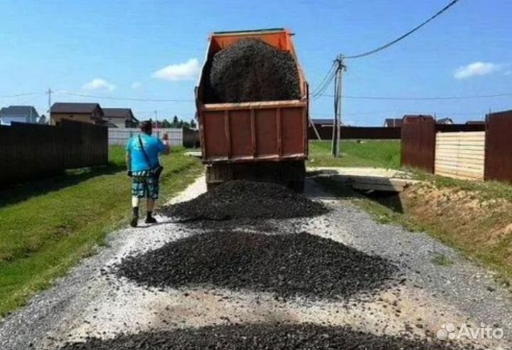 Асфальтная крошка, Бой бетона, Щебень