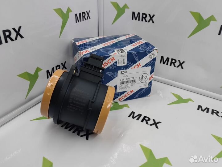 Датчик массового расхода воздуха 0281002721