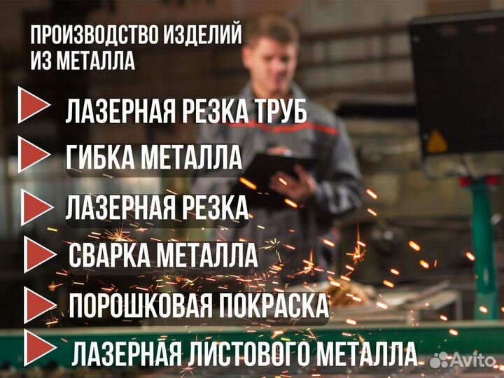 Лазерная резка и гибка металла. Производство