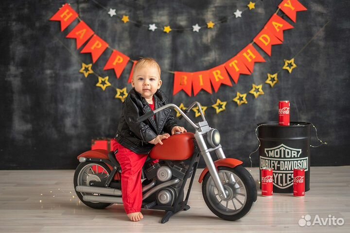 Детский семейный фотограф, фотосессия на годик