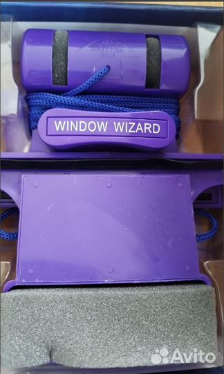 Магнитная щётка для мытья окон Window Wizard