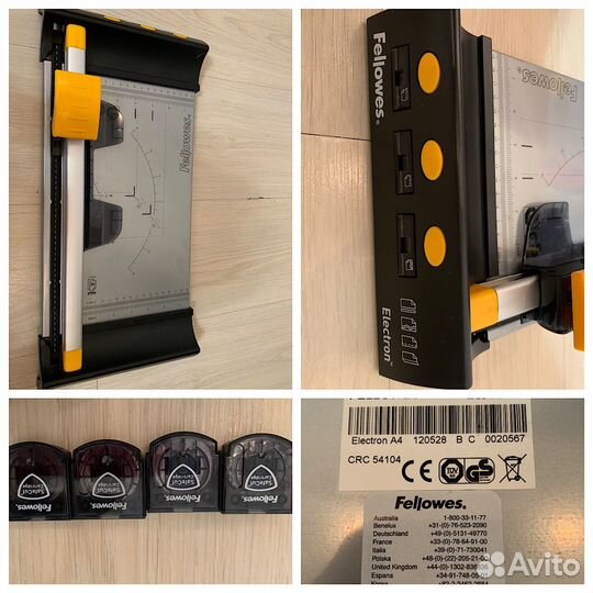 Резак fellowes electron A4