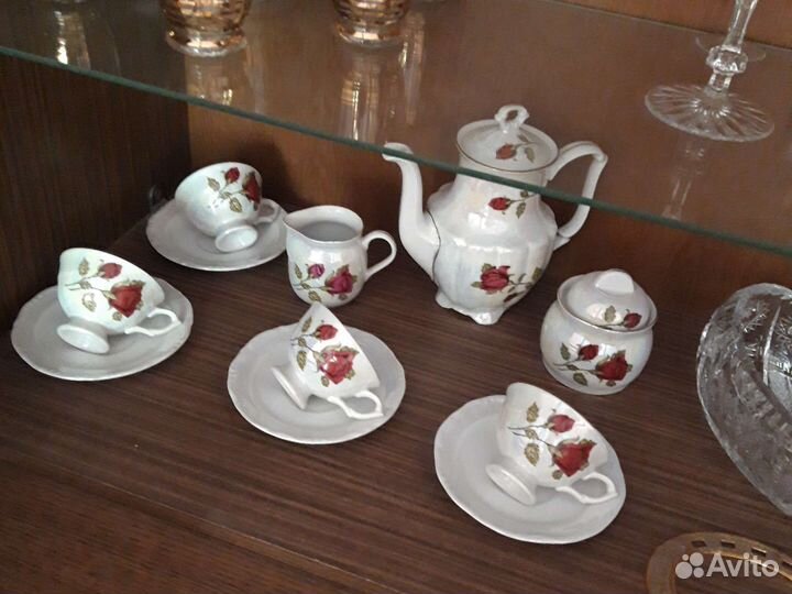 Фарфоровая посуда СССР, хрусталь