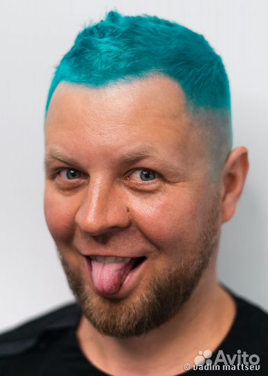 Мужское окрашивание и камуфляж седины