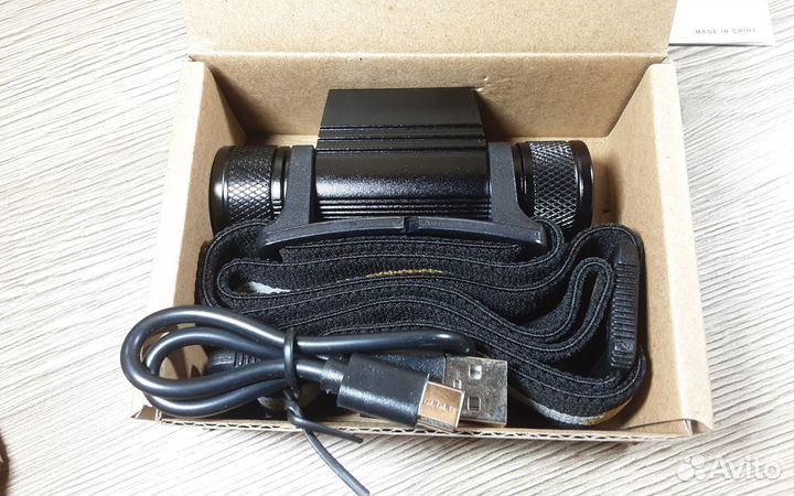 Налобный фонарь Sofirn с аккумулятором 18650