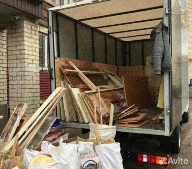 Вывоз мусора газель