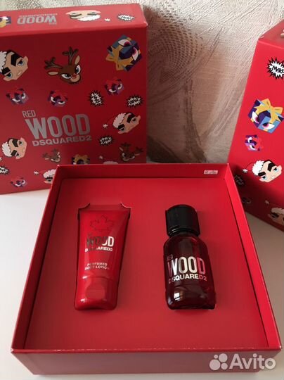 Dsquared2 Подарочный набор женский RED wood