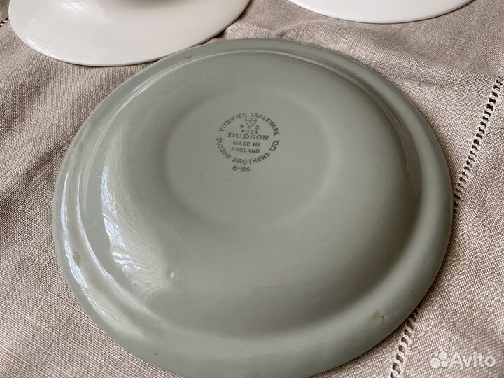 Тарелки керамика Англия и фарфор Kuchenland