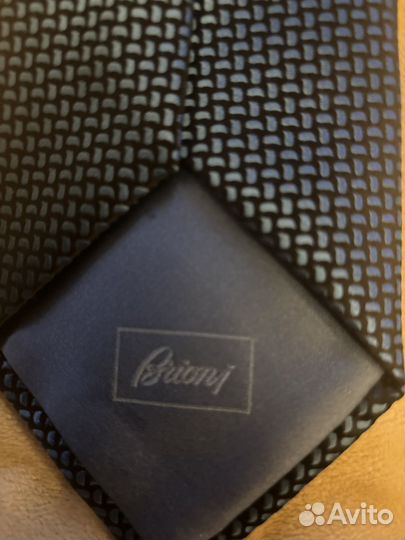 Галстук мужской brioni синий