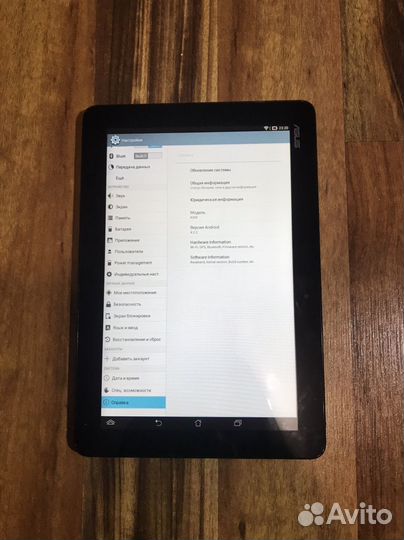 Планшет asus k00f