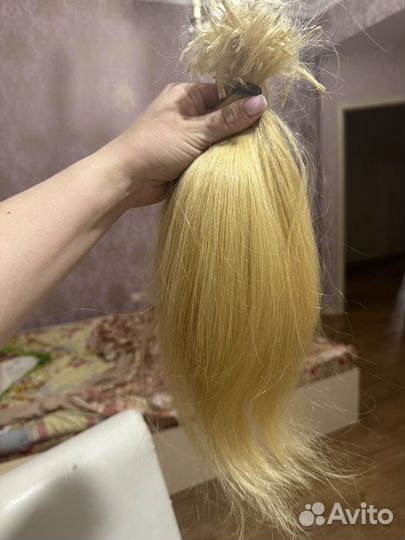 Волосы для наращивания бу