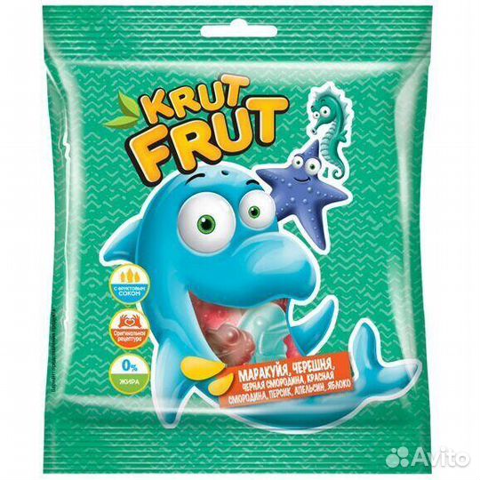 Мармелад Krut Frut Обитатели Подводного Мира 70г