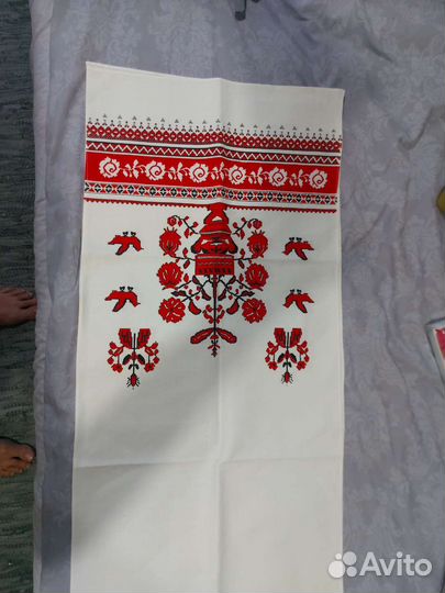 Рушник СССР лен